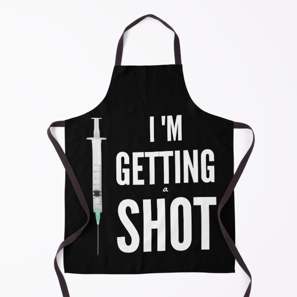 Item preview, Vaccinated. I'm Getting (a) Shot. Vaccine Vaccination Injection Needle designed and sold by JellyBeenzz.