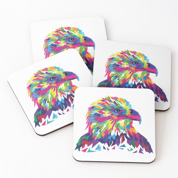 Item preview, Colorful Eagle Head  designed and sold by mouad naouiri.