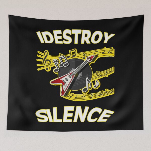 Item preview, I Destroy Silence designed and sold by KING TK.