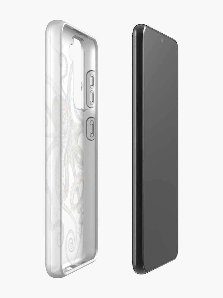 Alternate view of Octopsychedelia Case & Skin for Samsung Galaxy