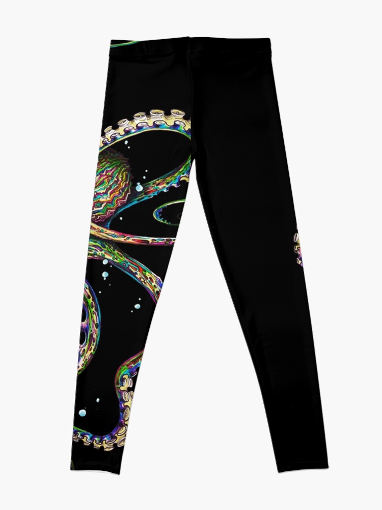 Alternate view of Octopsychedelia Leggings