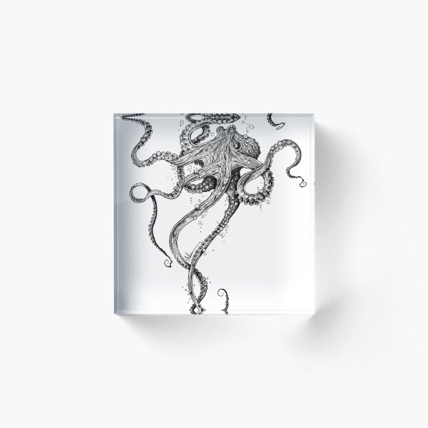 Octopus Acrylic Block