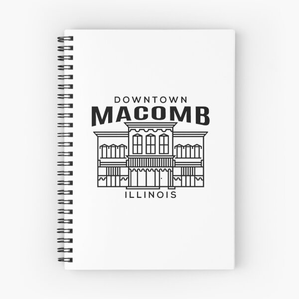 Item preview, Downtown Macomb IL designed and sold by HalpinDesign.