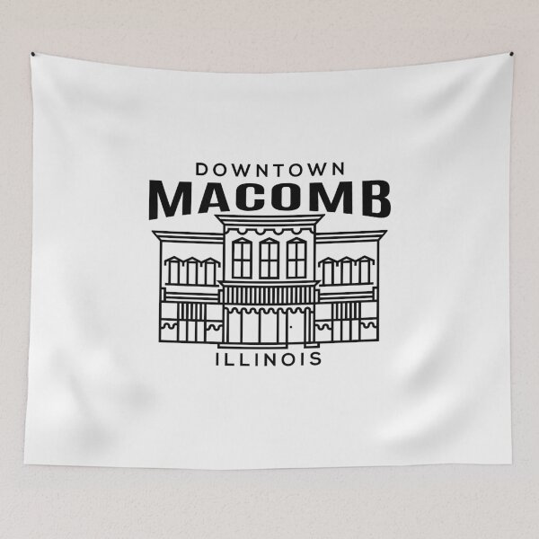 Item preview, Downtown Macomb IL designed and sold by HalpinDesign.