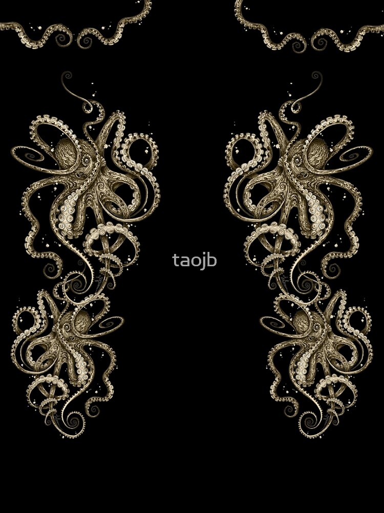 Octopsychedelia Sepia by taojb