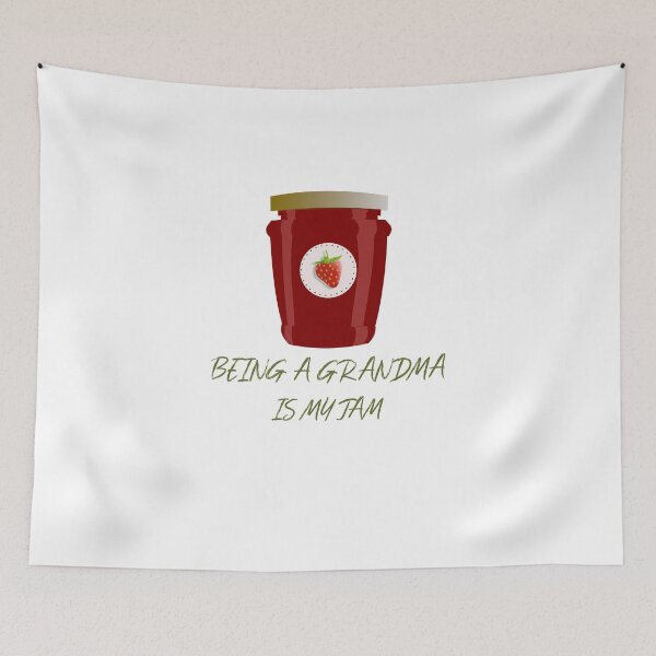Item preview,  Being A Grandma Is My Jam designed and sold by PrintexDesigns.