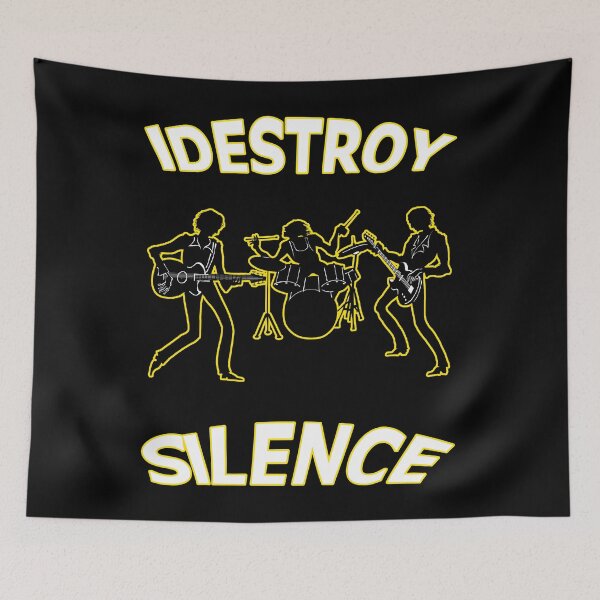 Item preview, I Destroy Silence designed and sold by KING TK.