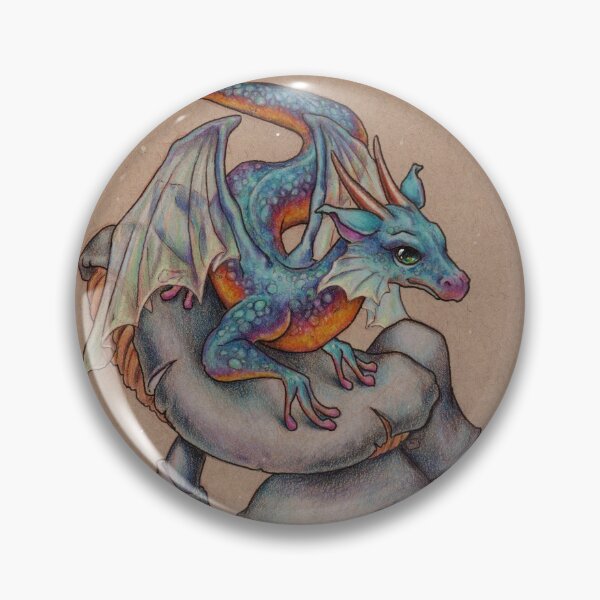 Item preview, Gobbo Dragon on Mushroom designed and sold by justteejay.