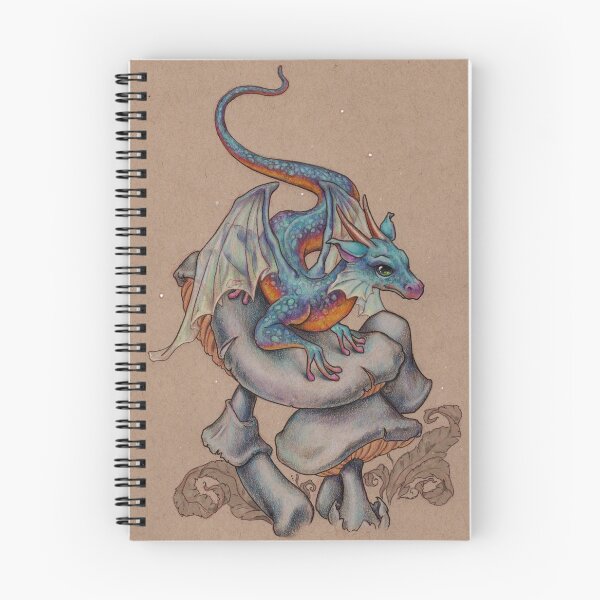 Item preview, Gobbo Dragon on Mushroom designed and sold by justteejay.