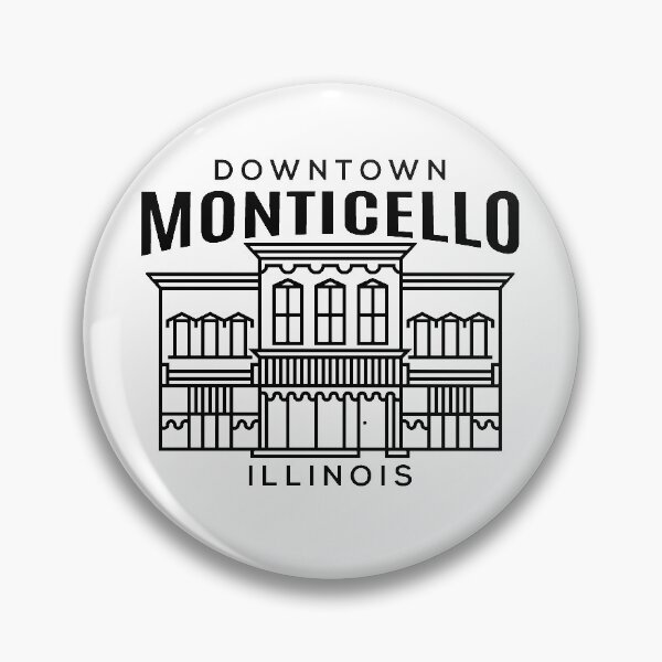 Item preview, Downtown Monticello IL designed and sold by HalpinDesign.