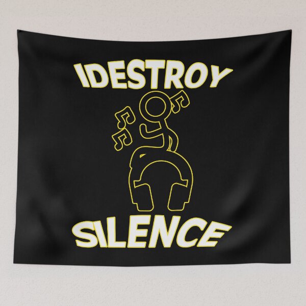 Item preview, I Destroy Silence designed and sold by KING TK.