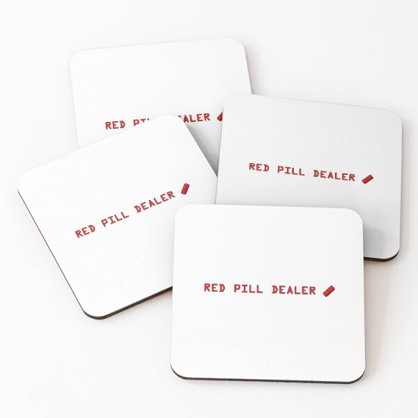 Item preview, RED PILL Quote designed and sold by MOST FIRE DESIGNS.