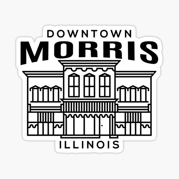 Item preview, Downtown Morris IL designed and sold by HalpinDesign.