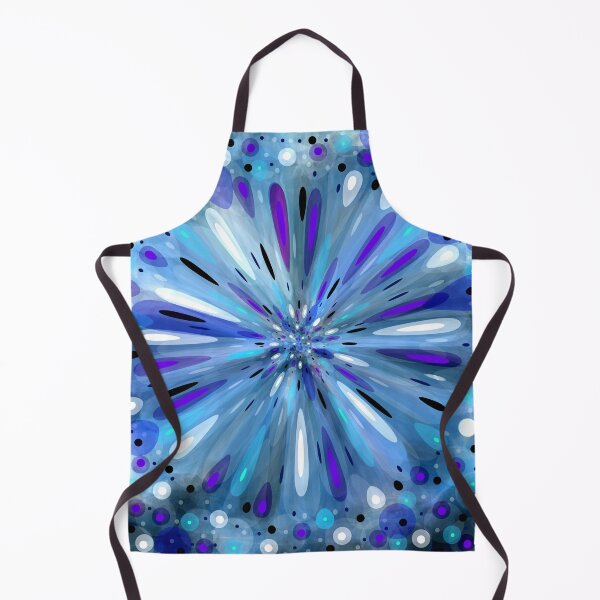 Item preview, Explotion pattern blue designed and sold by Niceprint42.