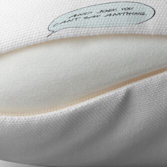 Alternate view of They Don't Know Floor Pillow