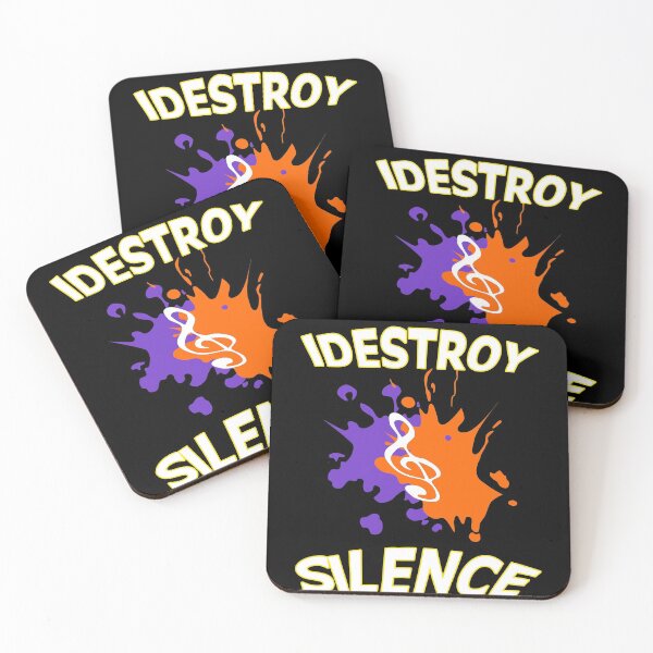Item preview, I Destroy Silence designed and sold by KING TK.