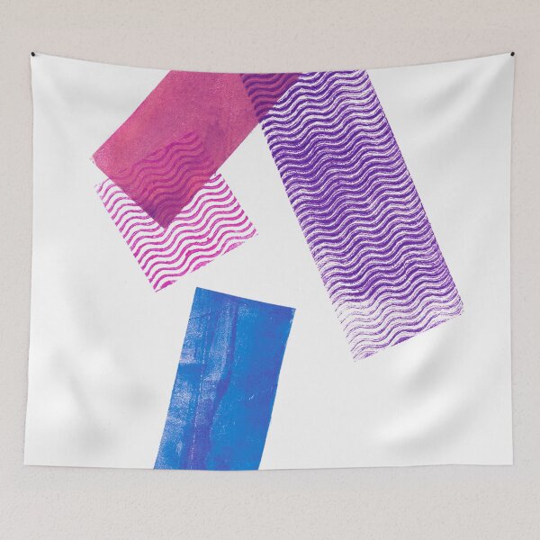 Item preview, Abstract Modern Monotyping Graphics designed and sold by Ankerd.