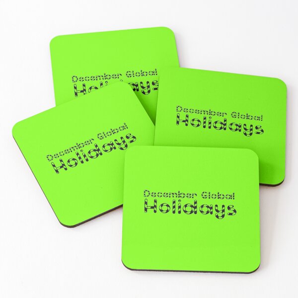 Item preview, December Global Holidays Green designed and sold by DamaliePierre.