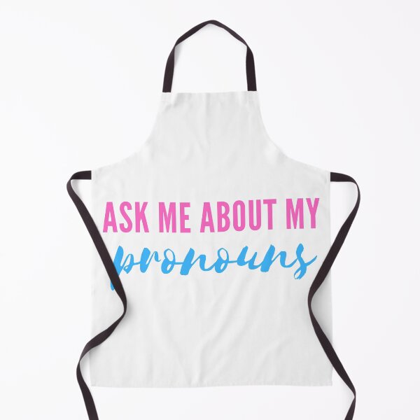 Item preview, Ask Me About My Pronouns designed and sold by CJ Vanderbeek.