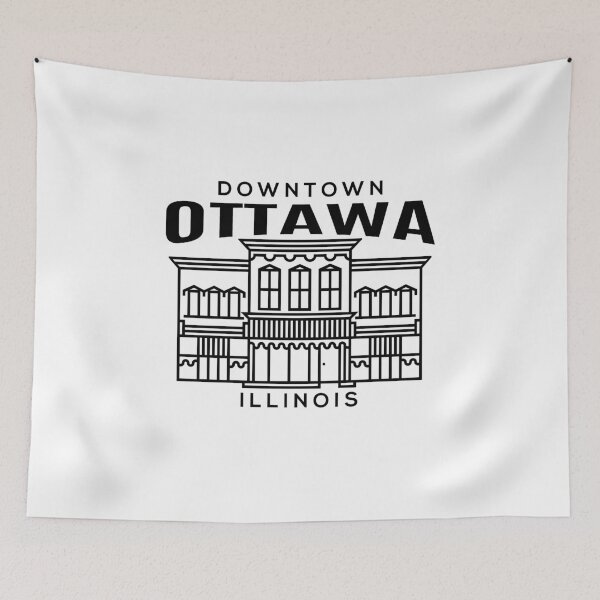Item preview, Downtown Ottawa IL designed and sold by HalpinDesign.