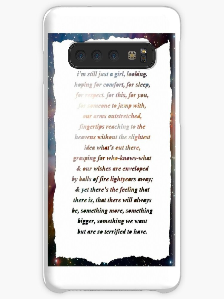 The Space Between Dreams and Reality Samsung S10 Case