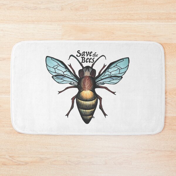 Item preview, Honey Bee - Save the Bees designed and sold by The White Bat.