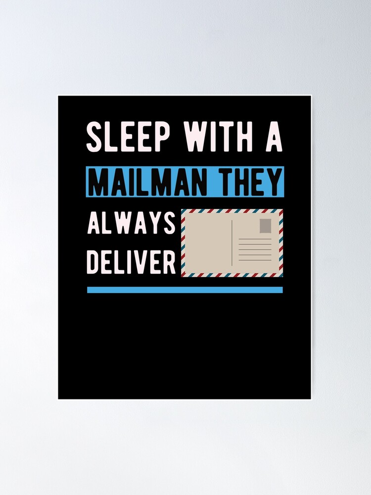Mail Carrier Official Dog Dodger Mailman Mail Lady US Postal Service Long Sleeve T-Shirt | Redbubble