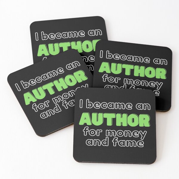 Item preview, I became an author for the money and fame designed and sold by avocadissimo.