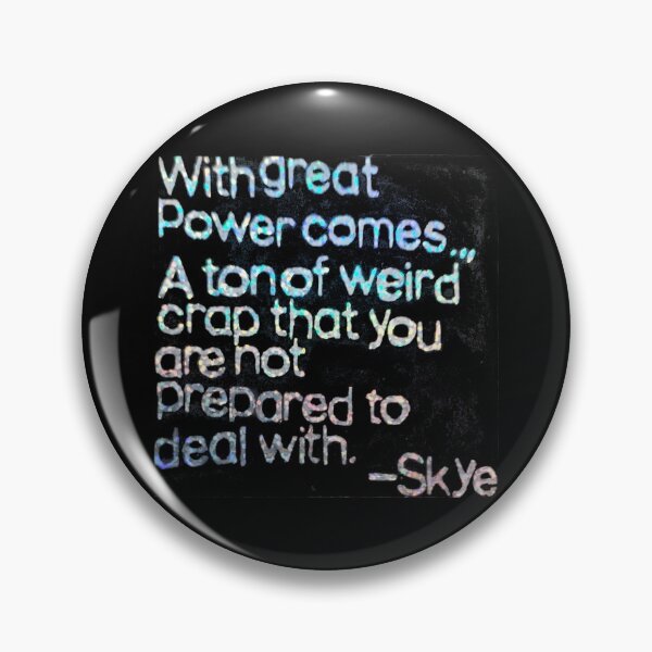 Item preview, "With great power comes..." (Rustic Background Version) designed and sold by reads.a.lot_reads.a.lini.