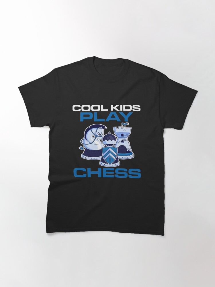Alternate view of Cool Kids Play Chess King Classic T-Shirt