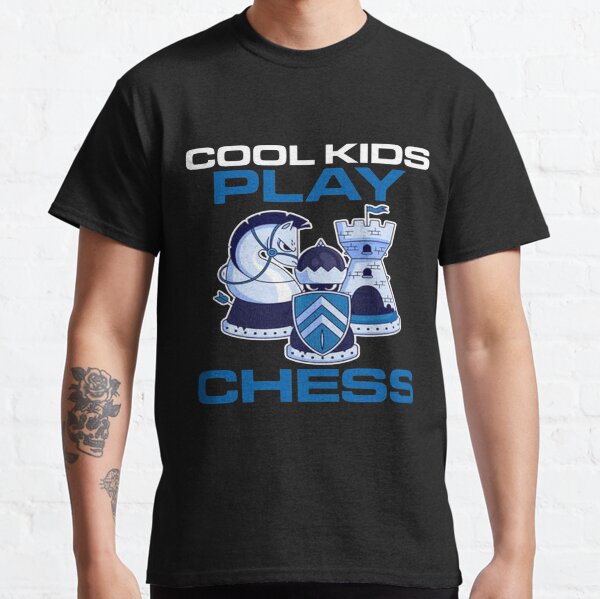 Cool Kids Play Chess King Classic T-Shirt