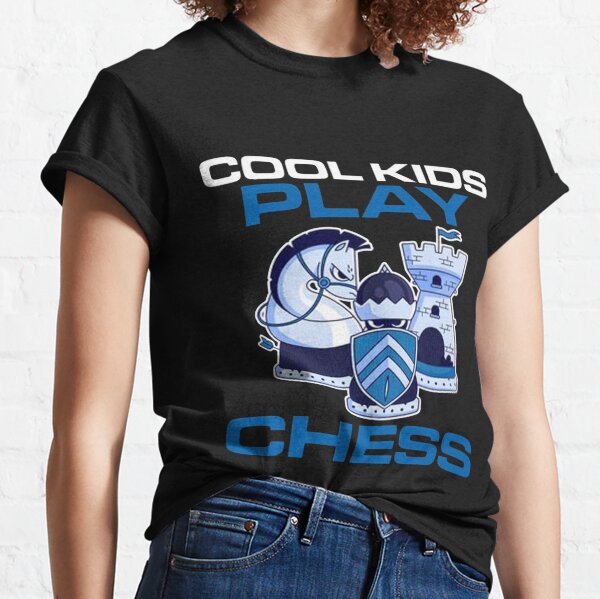 Cool Kids Play Chess King Classic T-Shirt