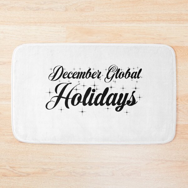 Item preview, December Global Holidays White designed and sold by DamaliePierre.