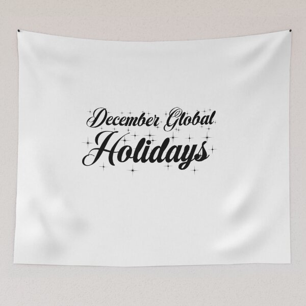 Item preview, December Global Holidays White designed and sold by DamaliePierre.