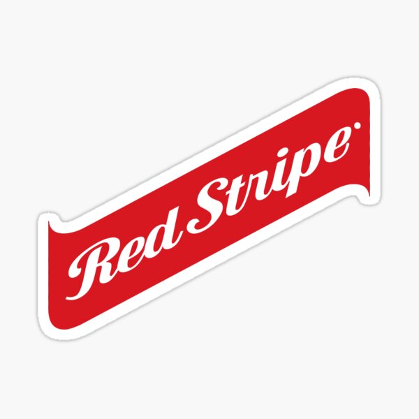 Item preview, Red Stripe Logo designed and sold by kimberchai.