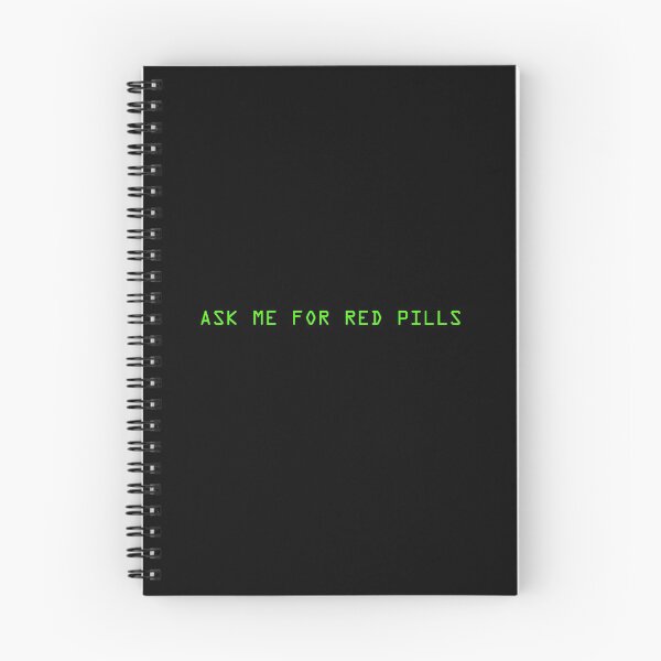 Item preview, RED PILLS Quote designed and sold by MOST FIRE DESIGNS.
