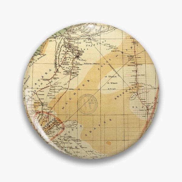 Item preview, Western Sahara Map (1876) designed and sold by allhistory.