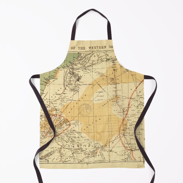 Item preview, Western Sahara Map (1876) designed and sold by allhistory.