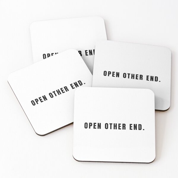 Item preview, Open Other End. designed and sold by DisclaimerHut.