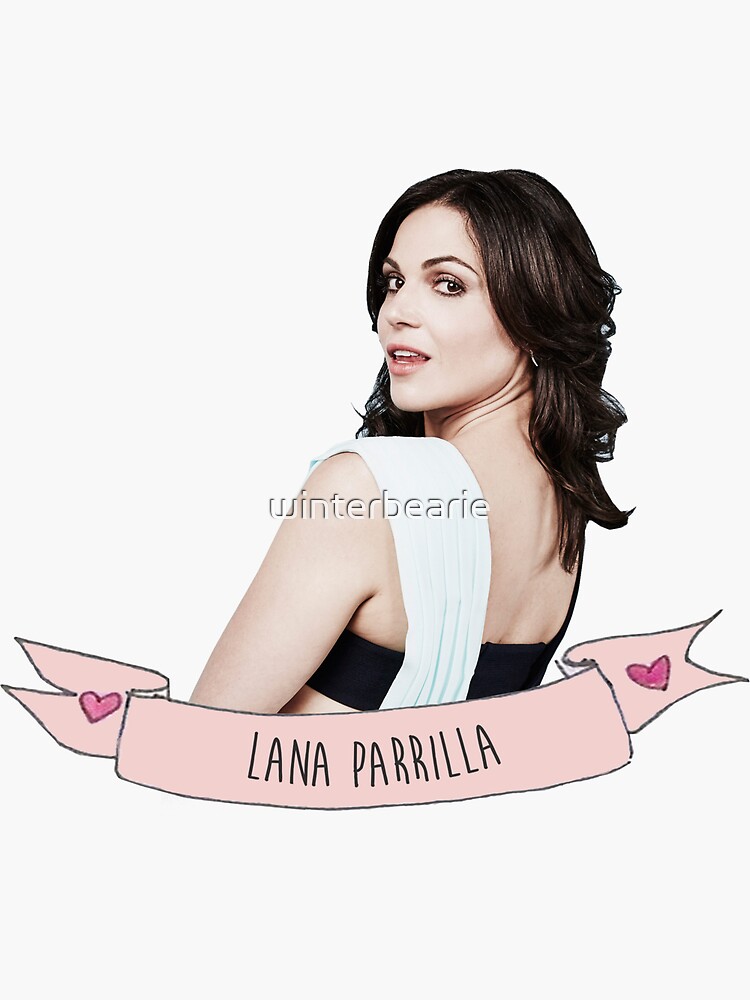 LANA PARRILLA Sticker