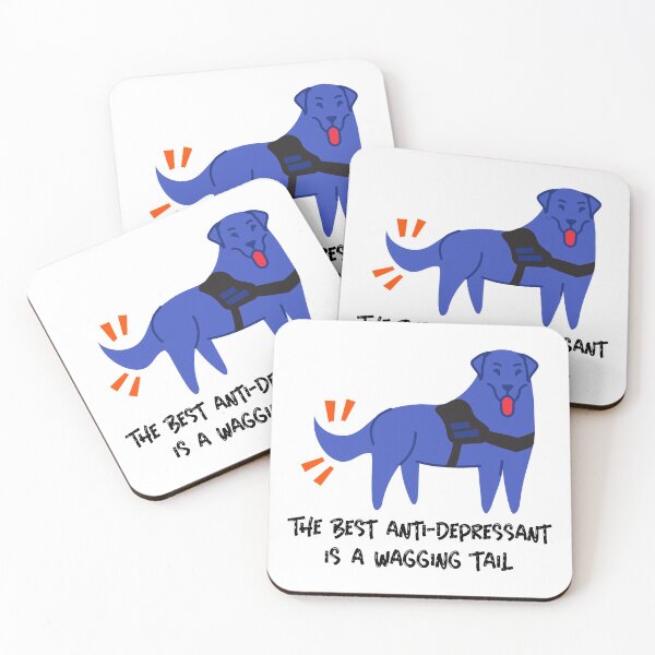 Item preview, The best anti-depressant is a wagging tail designed and sold by TAPDesigns.