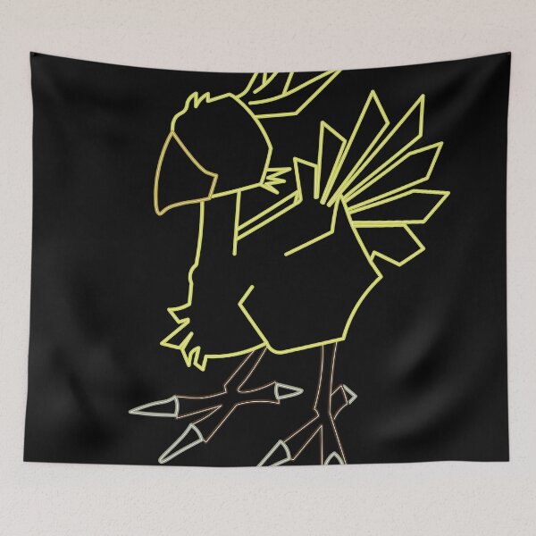 Item preview, neon chocobo designed and sold by tenmanchan.