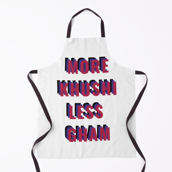 Item preview, MORE KHUSHI LESS GHAM designed and sold by BrownGirlMantra.