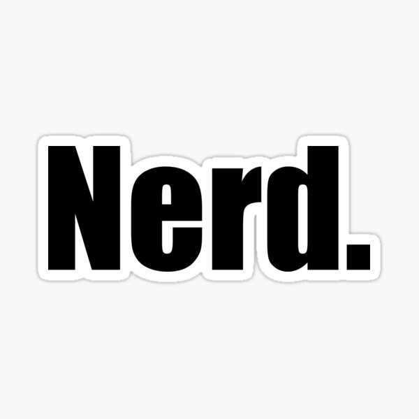 Artikel-Vorschau von Nerd Typografie Meme, designt und verkauft von Onlywords.