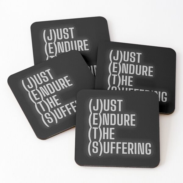 Item preview, just endure the suffering designed and sold by joshua pierre.