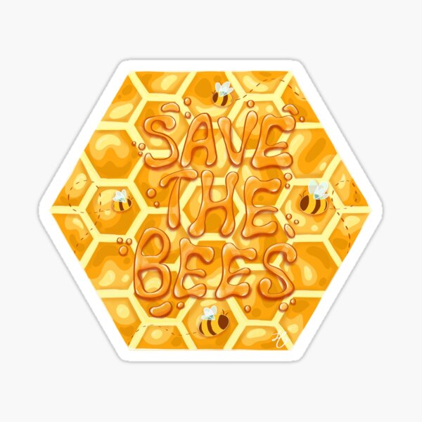 Item preview, Save the Bees designed and sold by artsbyh.