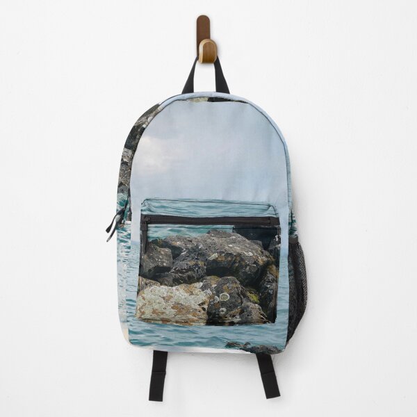 Item preview, Rugged Seashore rocky beach designed and sold by Wasef Baker.