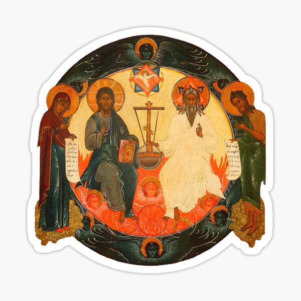 Item preview, Holy Trinity - Orthodox Icon designed and sold by Apoc-village.