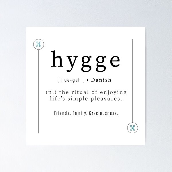 Item preview, hygge Danish Print Quote | Modern Definition | Type Printable | Poster Inspirational | Art  designed and sold by Humais Store.