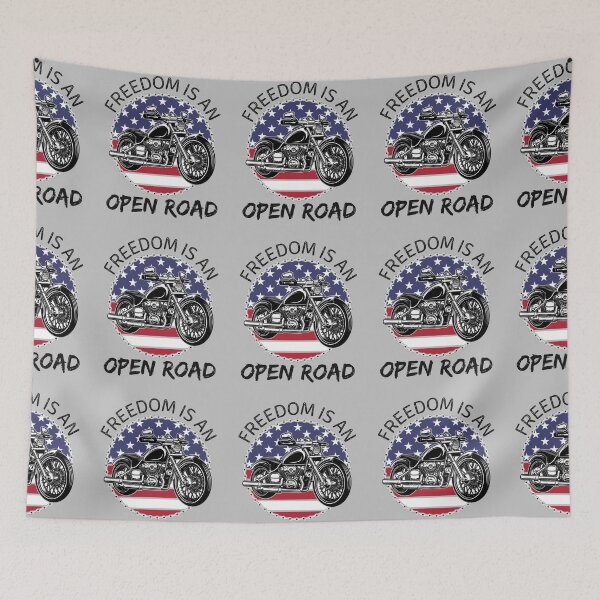 Item preview, Freedom is an open road designed and sold by CultOfHustlers.